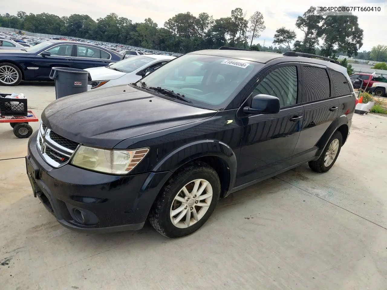 DODGE JOURNEY 2015, VIN 3C4PDDBG7FT660410