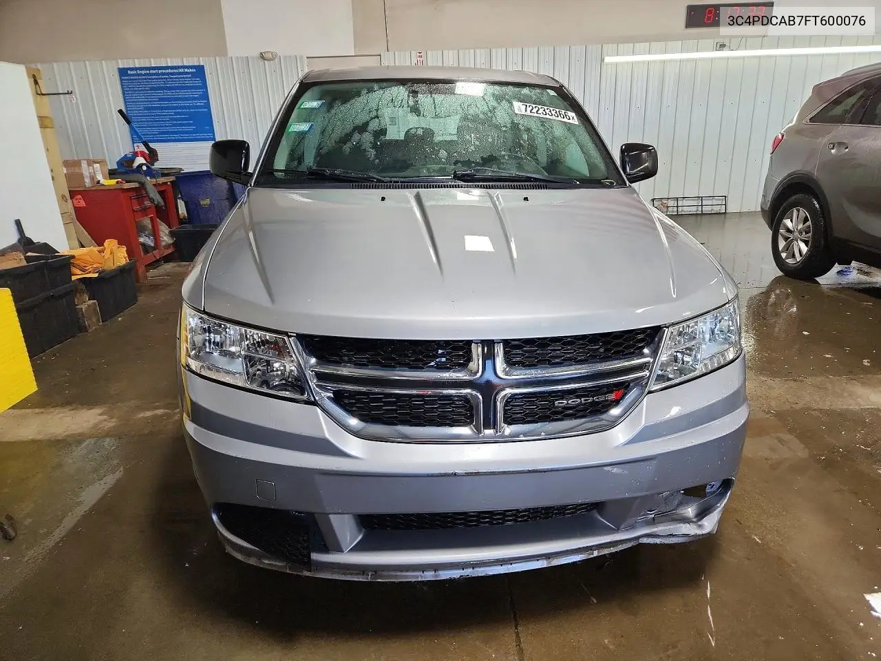 2015 DODGE JOURNEY VIN 3C4PDCAB7FT600076 — фото 5