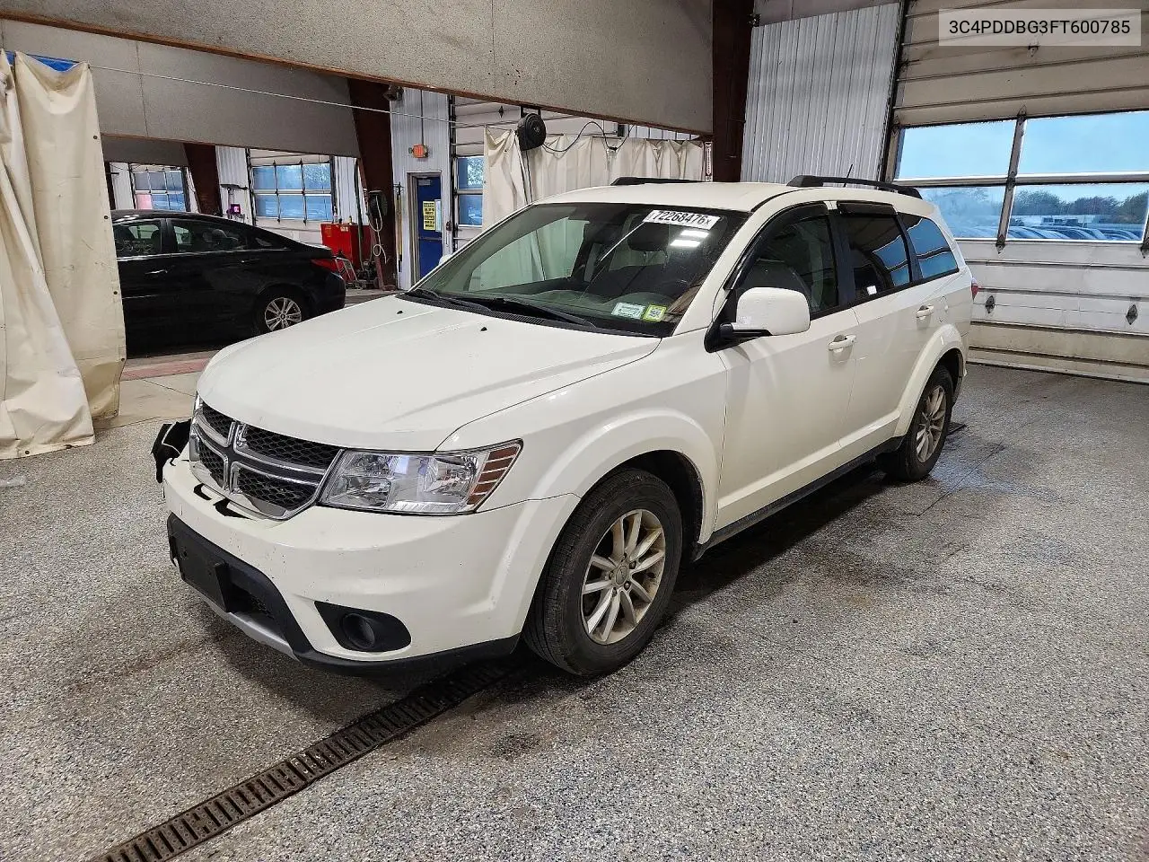 DODGE JOURNEY 2015, VIN 3C4PDDBG3FT600785