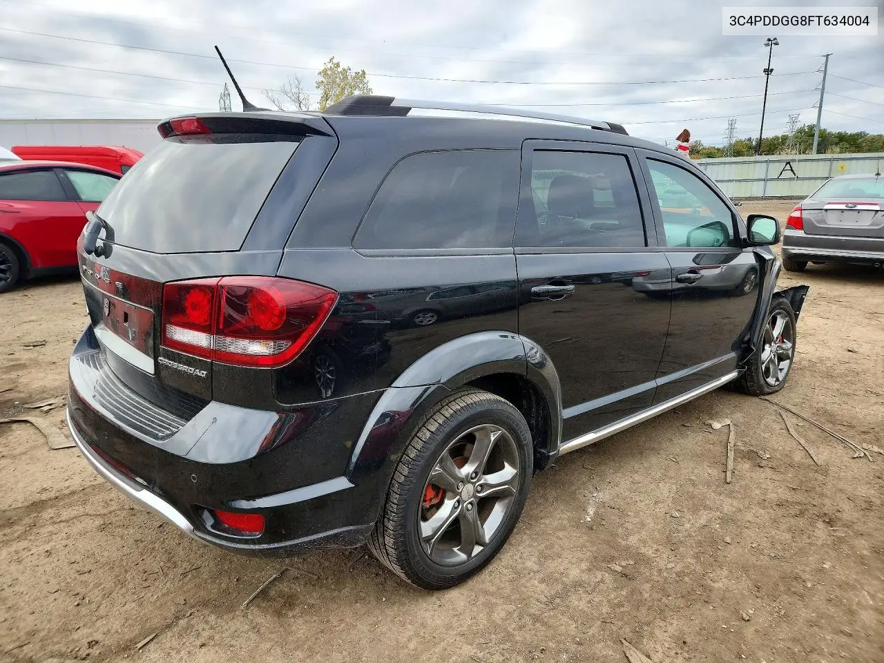 2015 DODGE JOURNEY VIN 3C4PDDGG8FT634004 — фото 3
