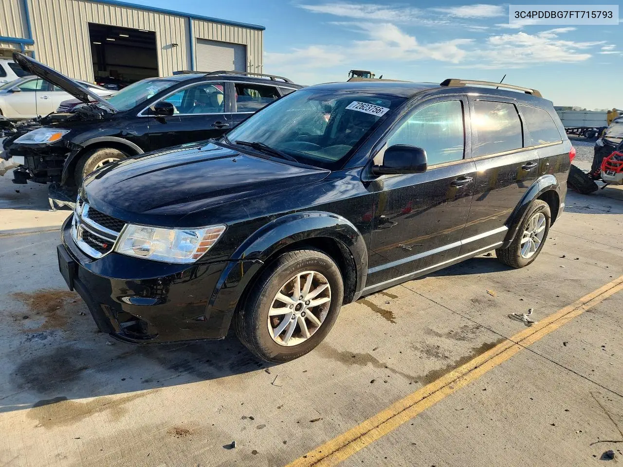 DODGE JOURNEY 2015, VIN 3C4PDDBG7FT715793