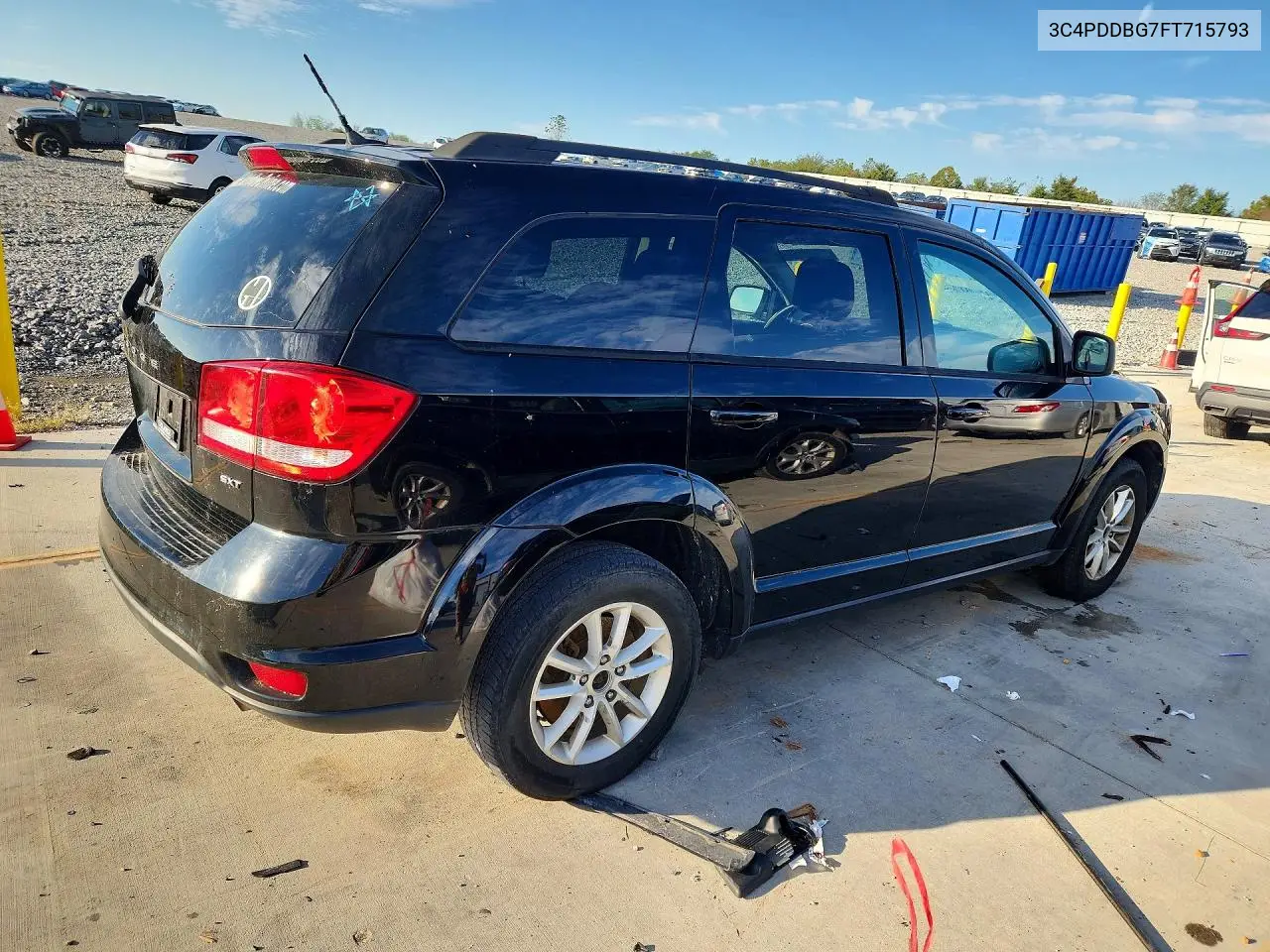 2015 DODGE JOURNEY VIN 3C4PDDBG7FT715793 — фото 3