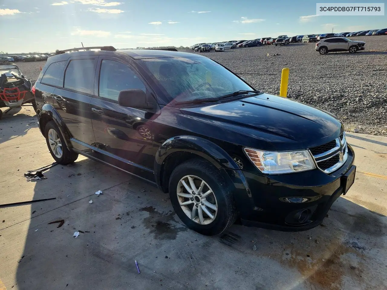 2015 DODGE JOURNEY VIN 3C4PDDBG7FT715793 — фото 4