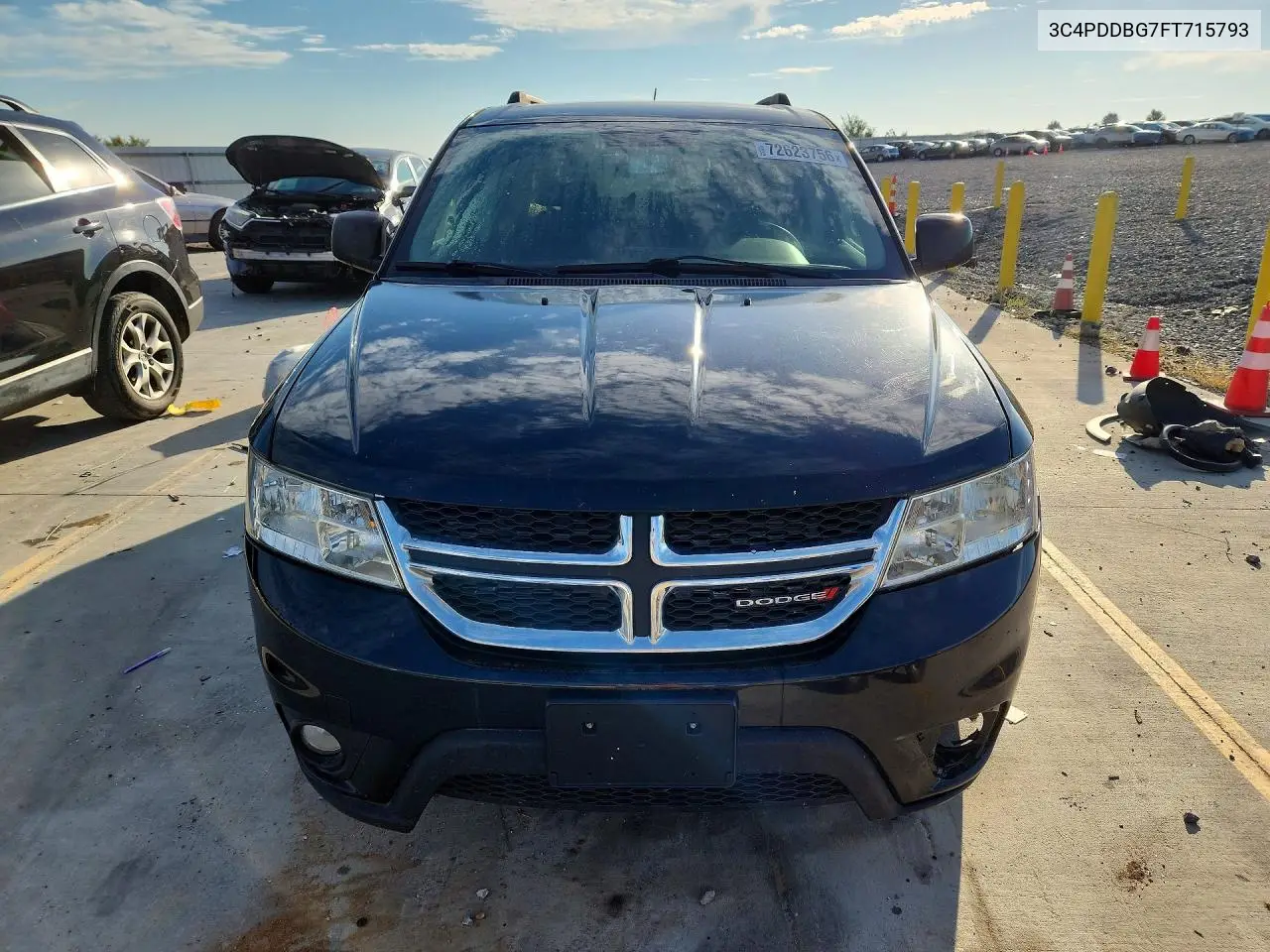 2015 DODGE JOURNEY VIN 3C4PDDBG7FT715793 — фото 5