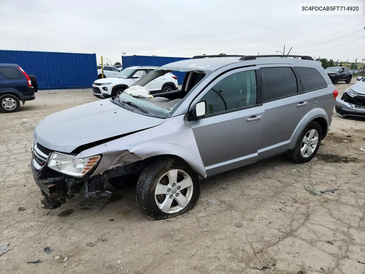 DODGE JOURNEY 2015, VIN 3C4PDCAB5FT714920