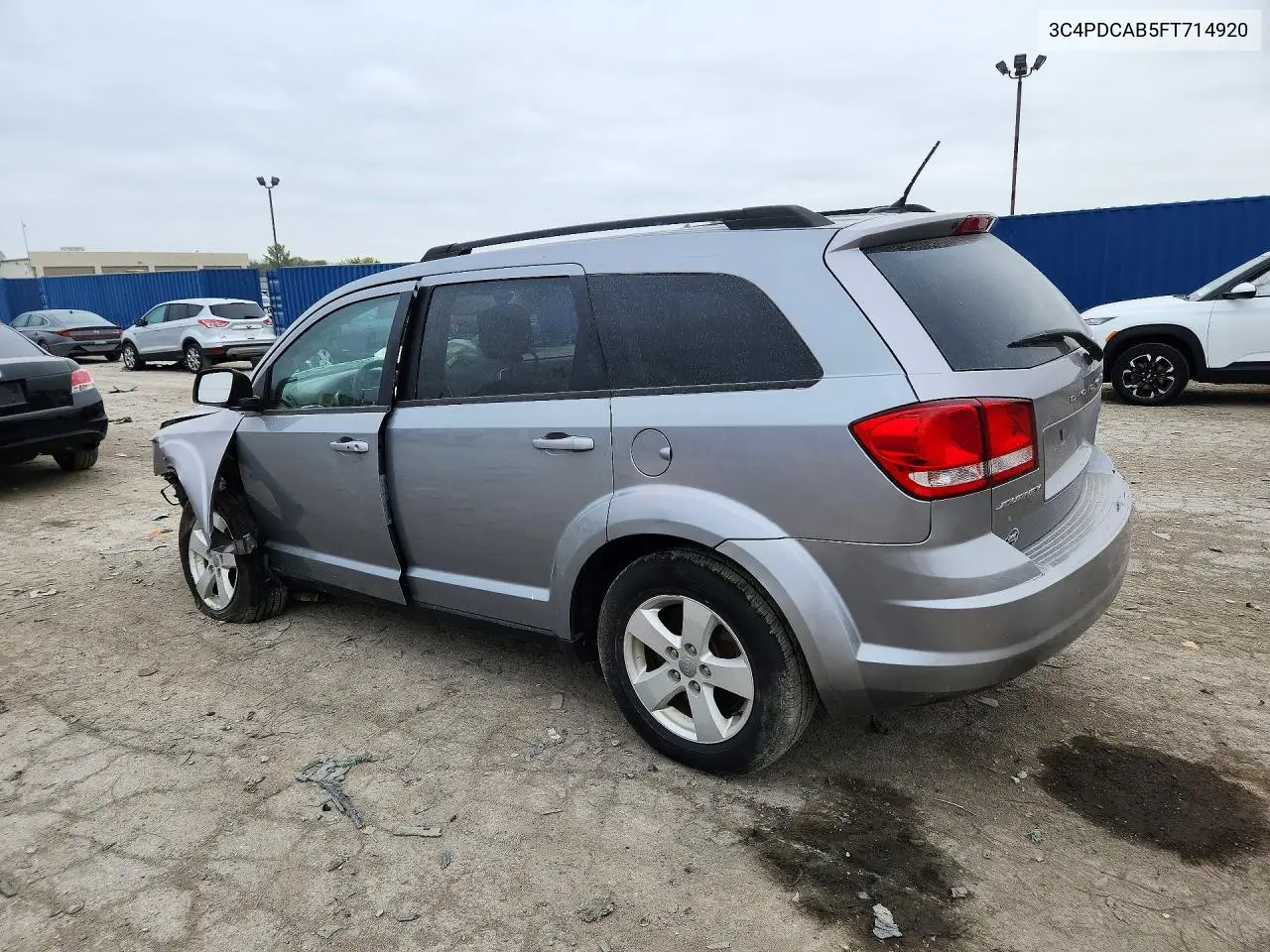 2015 DODGE JOURNEY VIN 3C4PDCAB5FT714920 — фото 2