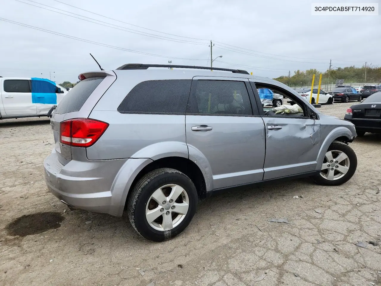 2015 DODGE JOURNEY VIN 3C4PDCAB5FT714920 — фото 3