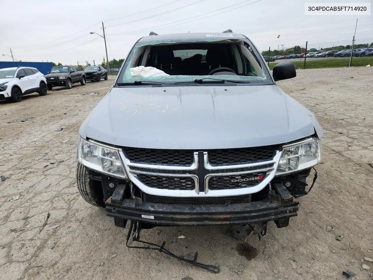 2015 DODGE JOURNEY VIN 3C4PDCAB5FT714920 — фото 5