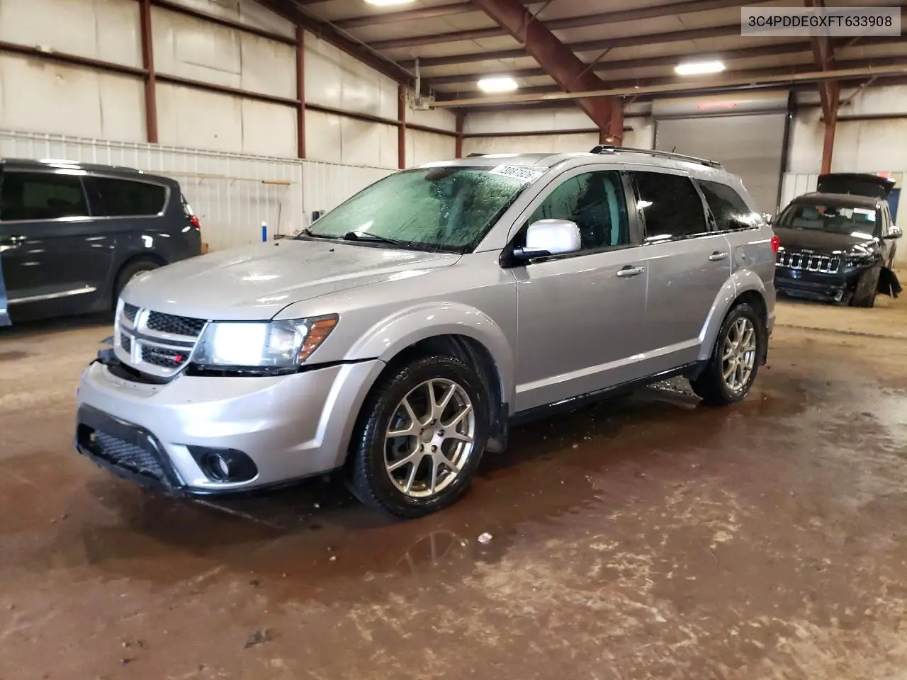 DODGE JOURNEY 2015, VIN 3C4PDDEGXFT633908