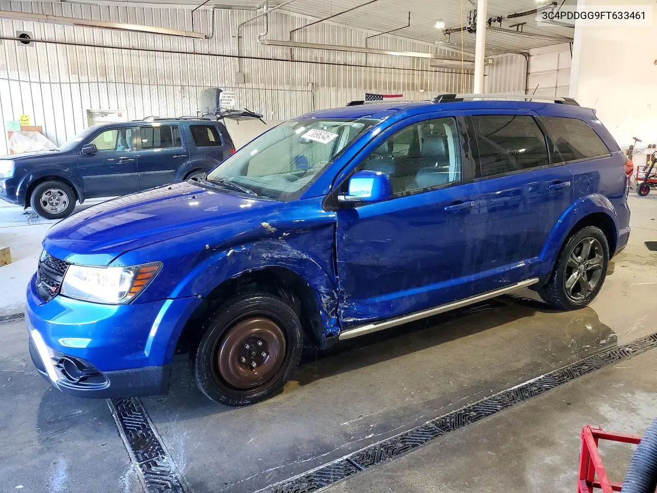 DODGE JOURNEY 2015, VIN 3C4PDDGG9FT633461