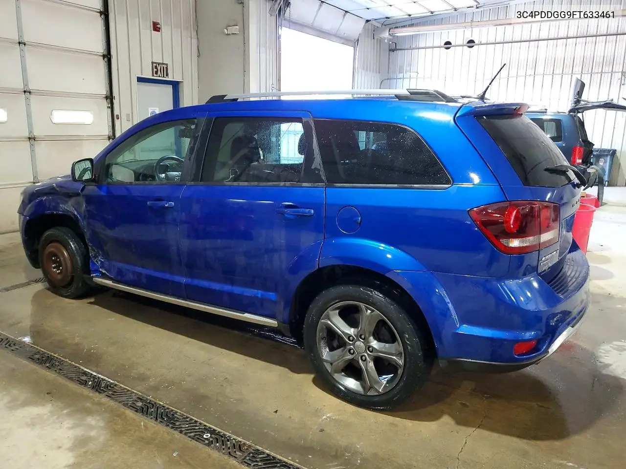 2015 DODGE JOURNEY VIN 3C4PDDGG9FT633461 — фото 2