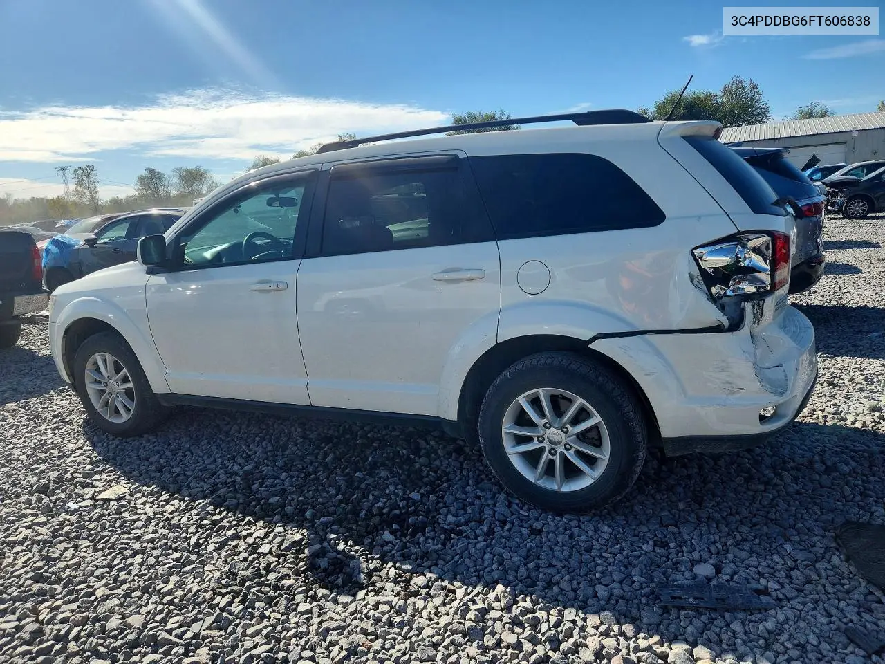 2015 DODGE JOURNEY VIN 3C4PDDBG6FT606838 — фото 2