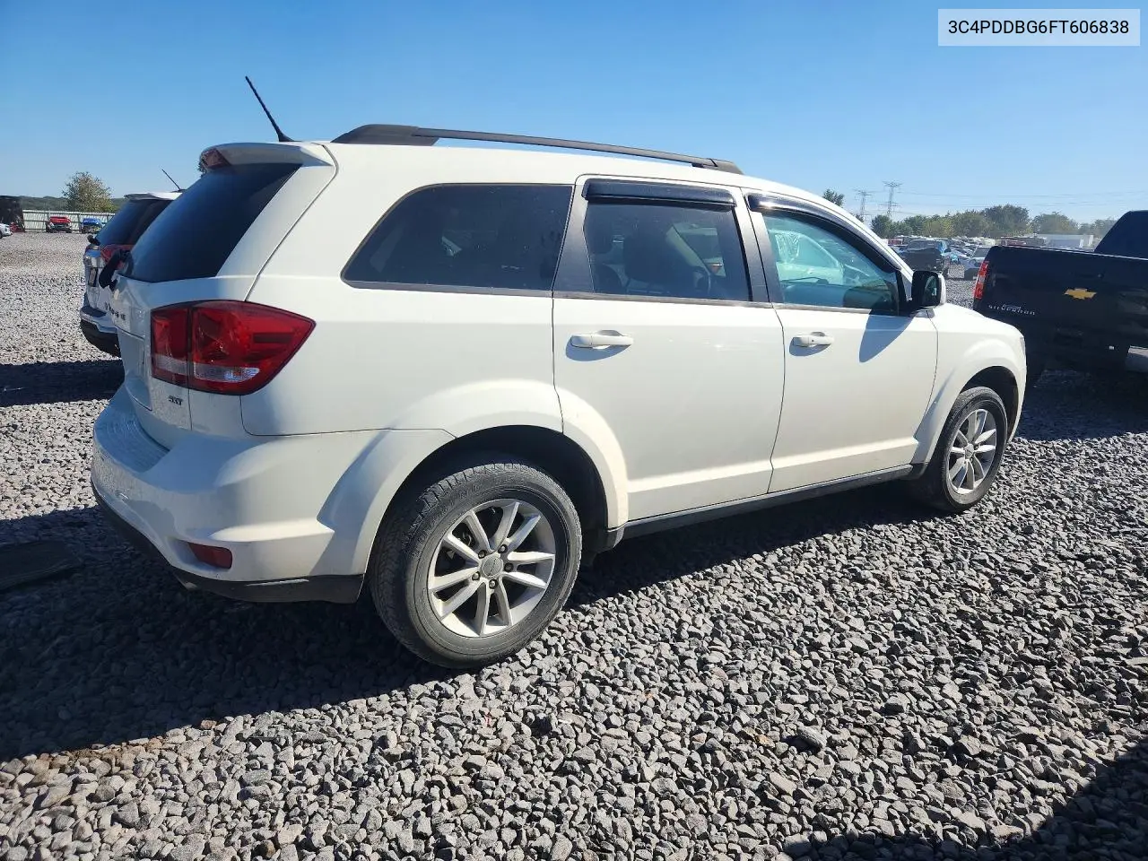2015 DODGE JOURNEY VIN 3C4PDDBG6FT606838 — фото 3