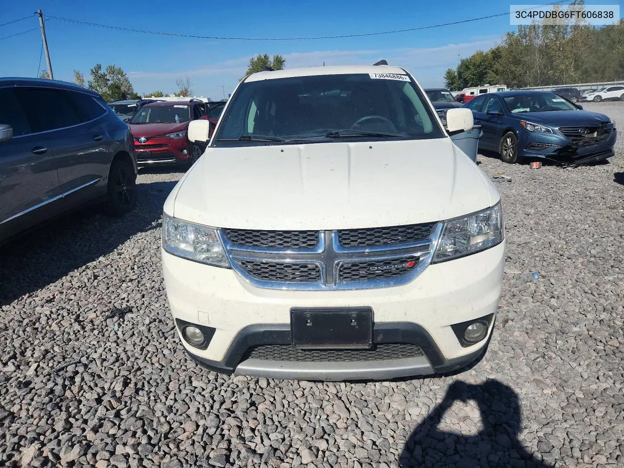 2015 DODGE JOURNEY VIN 3C4PDDBG6FT606838 — фото 5