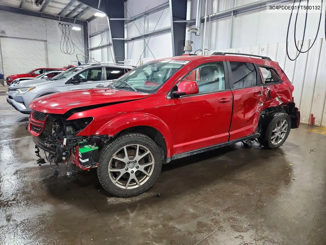 DODGE JOURNEY 2015, VIN 3C4PDDEG1FT500132