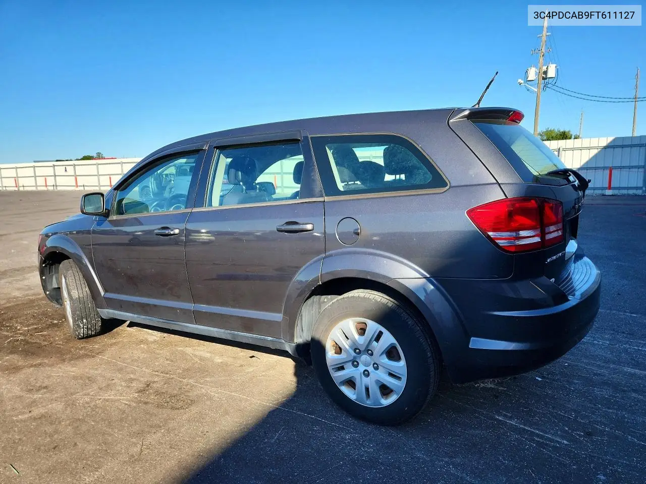 2015 DODGE JOURNEY VIN 3C4PDCAB9FT611127 — фото 2