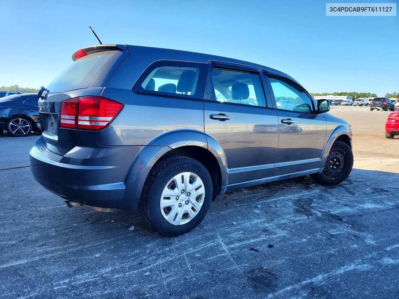 2015 DODGE JOURNEY VIN 3C4PDCAB9FT611127 — фото 3