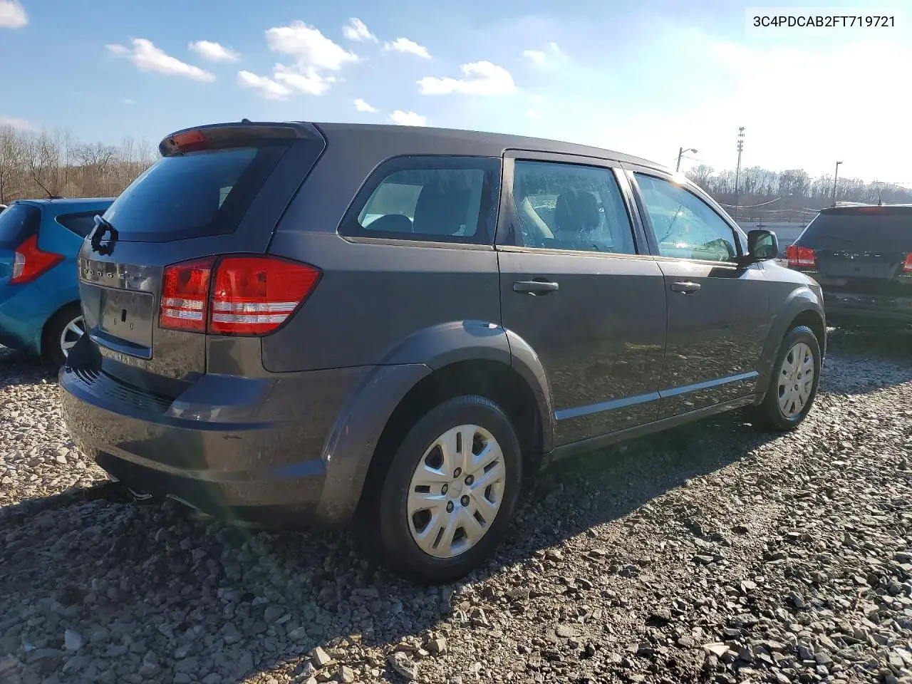 2015 DODGE JOURNEY VIN 3C4PDCAB2FT719721 — фото 3