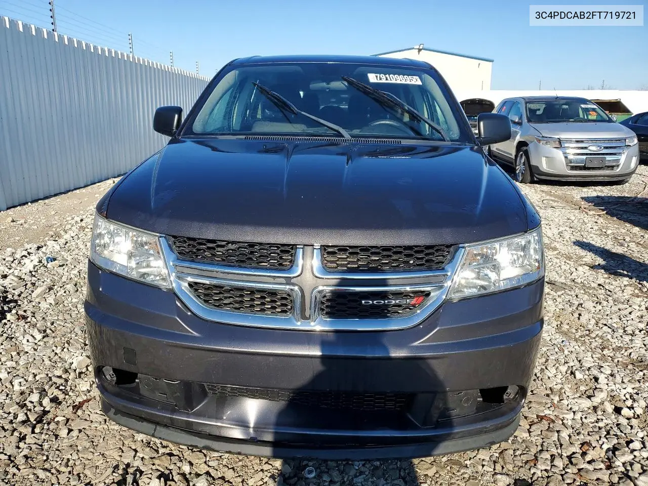 2015 DODGE JOURNEY VIN 3C4PDCAB2FT719721 — фото 5