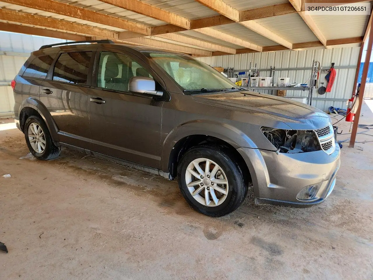 2016 DODGE JOURNEY VIN 3C4PDCBG1GT206651 — фото 4