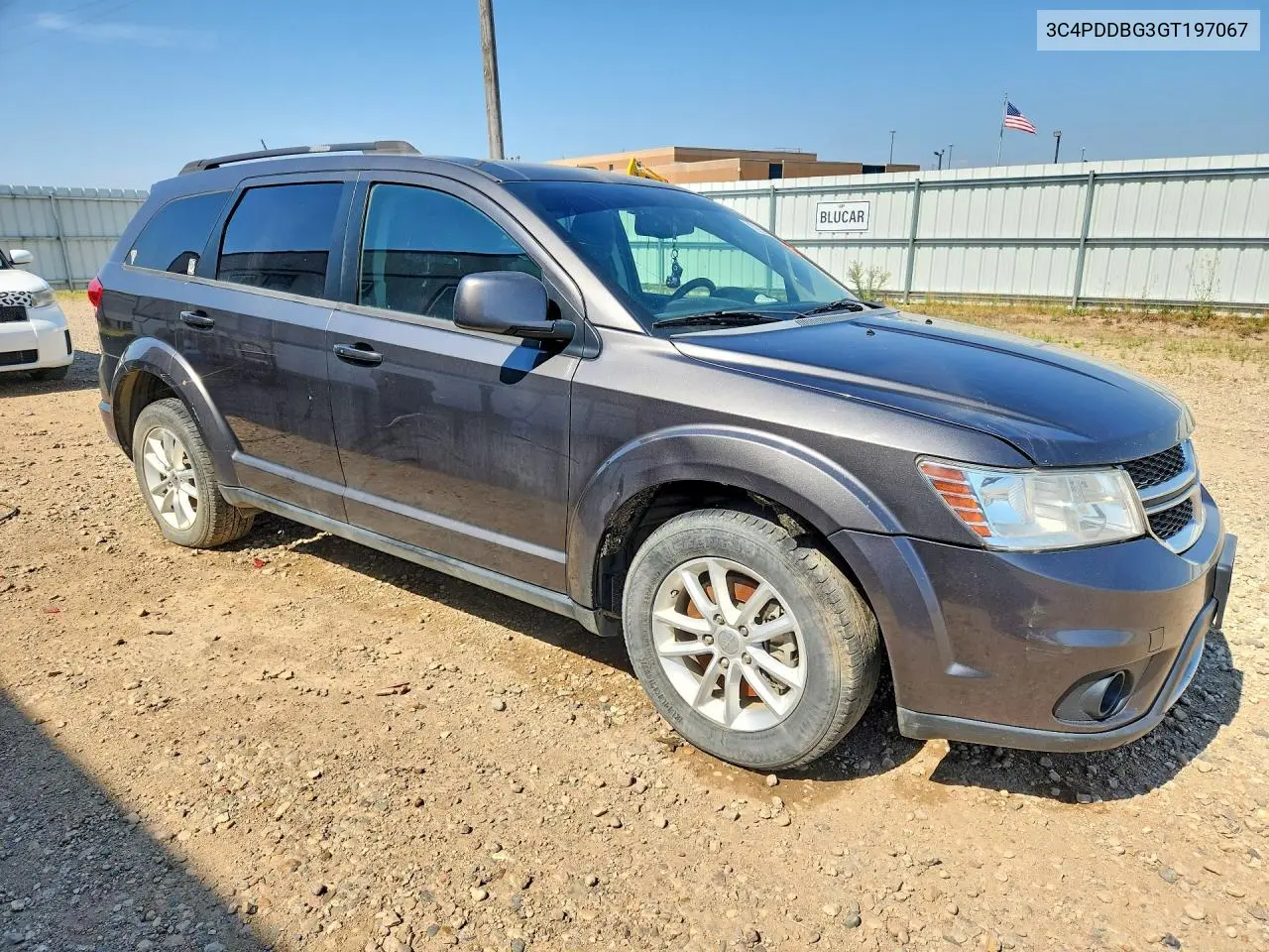 2016 DODGE JOURNEY VIN 3C4PDDBG3GT197067 — фото 4