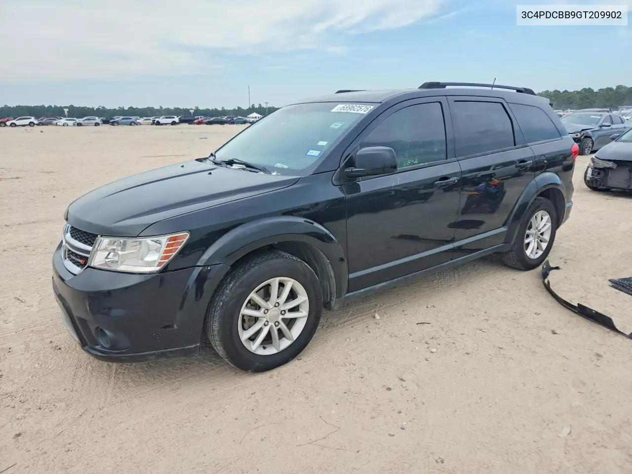 DODGE JOURNEY 2016, VIN 3C4PDCBB9GT209902