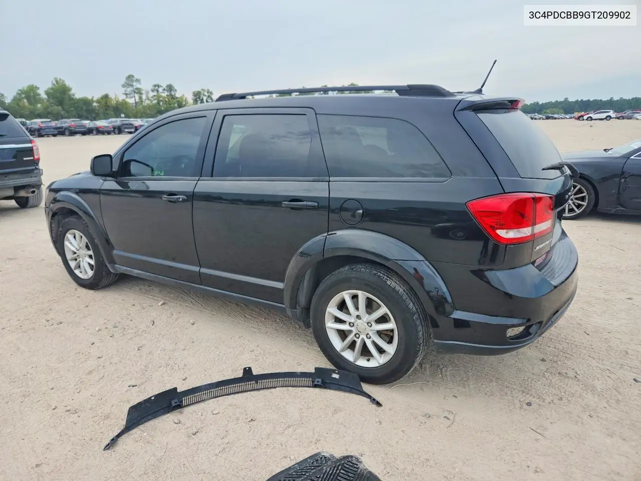 2016 DODGE JOURNEY VIN 3C4PDCBB9GT209902 — фото 2