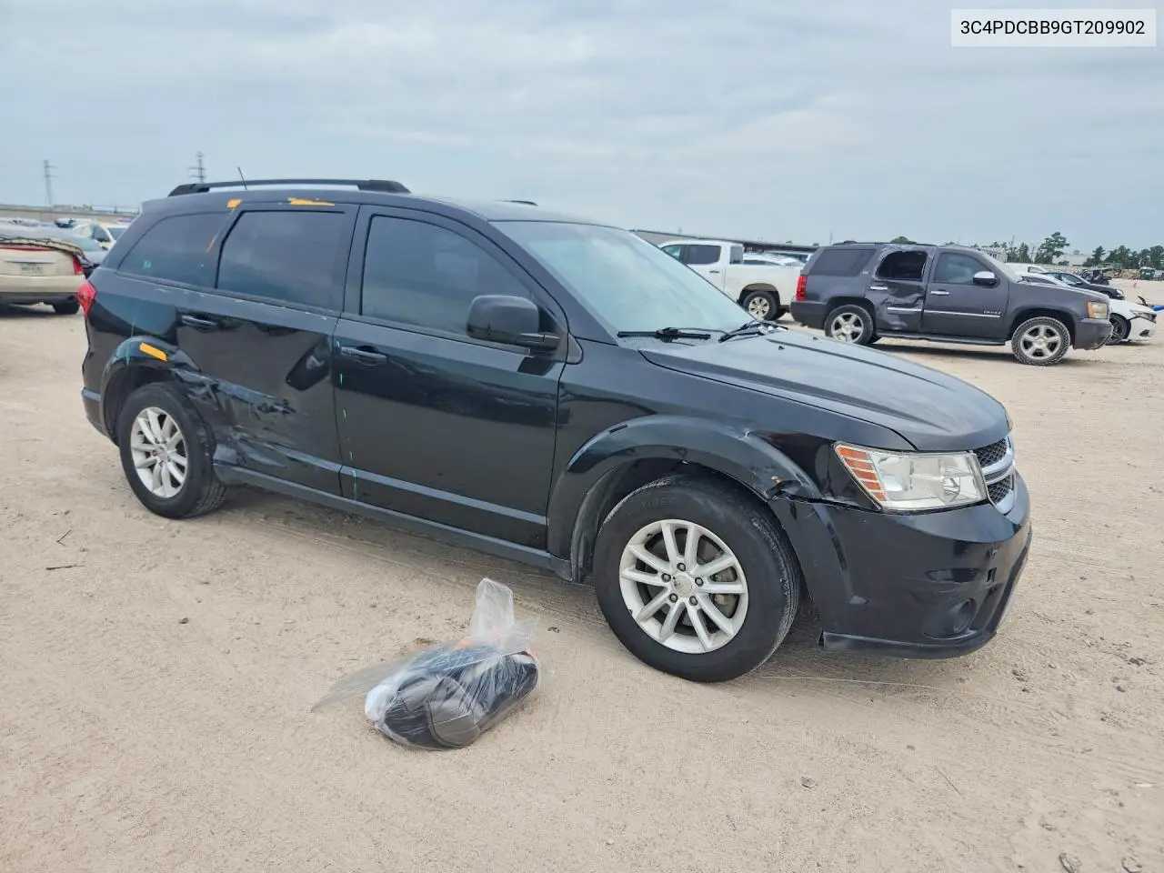 2016 DODGE JOURNEY VIN 3C4PDCBB9GT209902 — фото 4