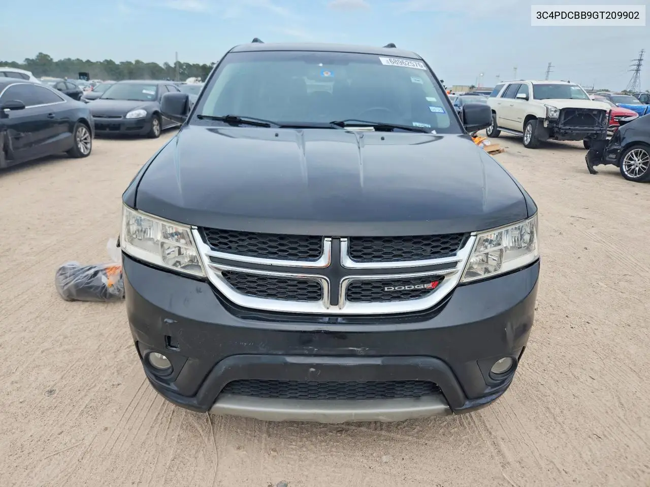 2016 DODGE JOURNEY VIN 3C4PDCBB9GT209902 — фото 5
