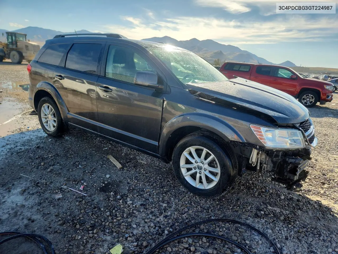 2016 DODGE JOURNEY VIN 3C4PDCBG3GT224987 — фото 4