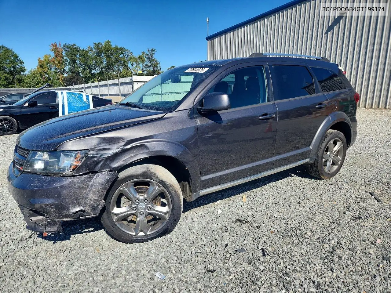 DODGE JOURNEY 2016, VIN 3C4PDCGB4GT199174