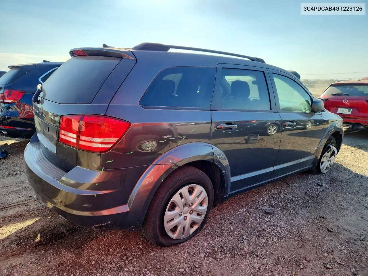 2016 DODGE JOURNEY VIN 3C4PDCAB4GT223126 — фото 3