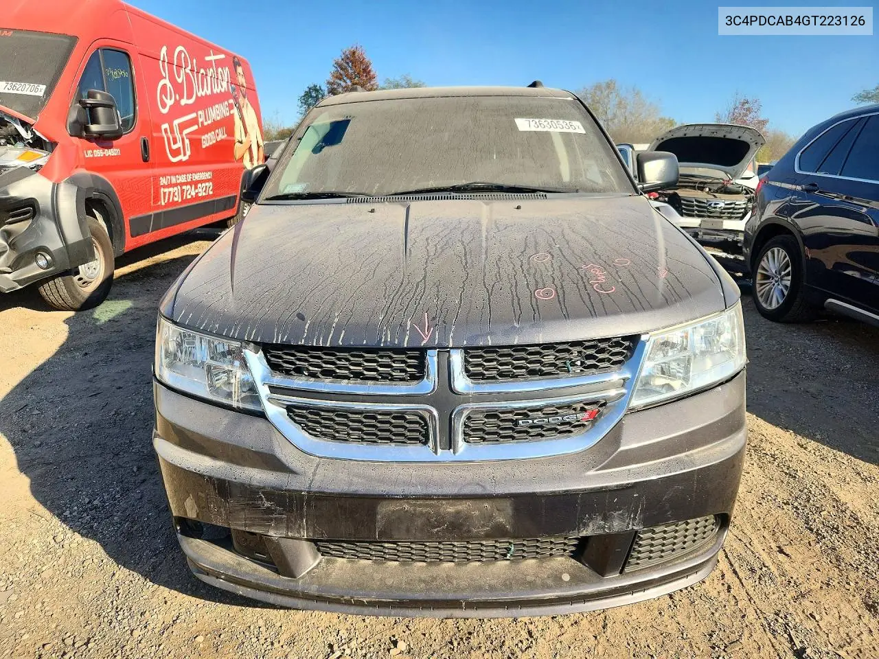 2016 DODGE JOURNEY VIN 3C4PDCAB4GT223126 — фото 5