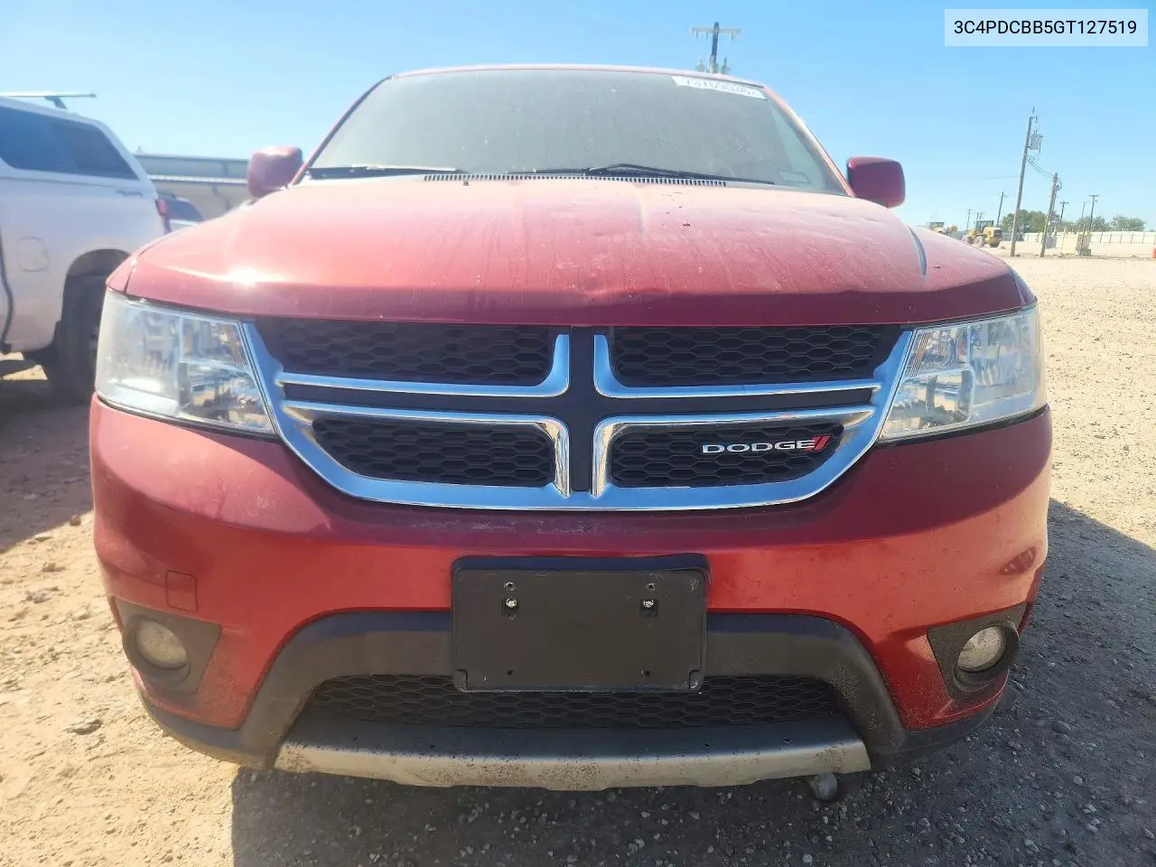 DODGE JOURNEY 2016, VIN 3C4PDCBB5GT127519