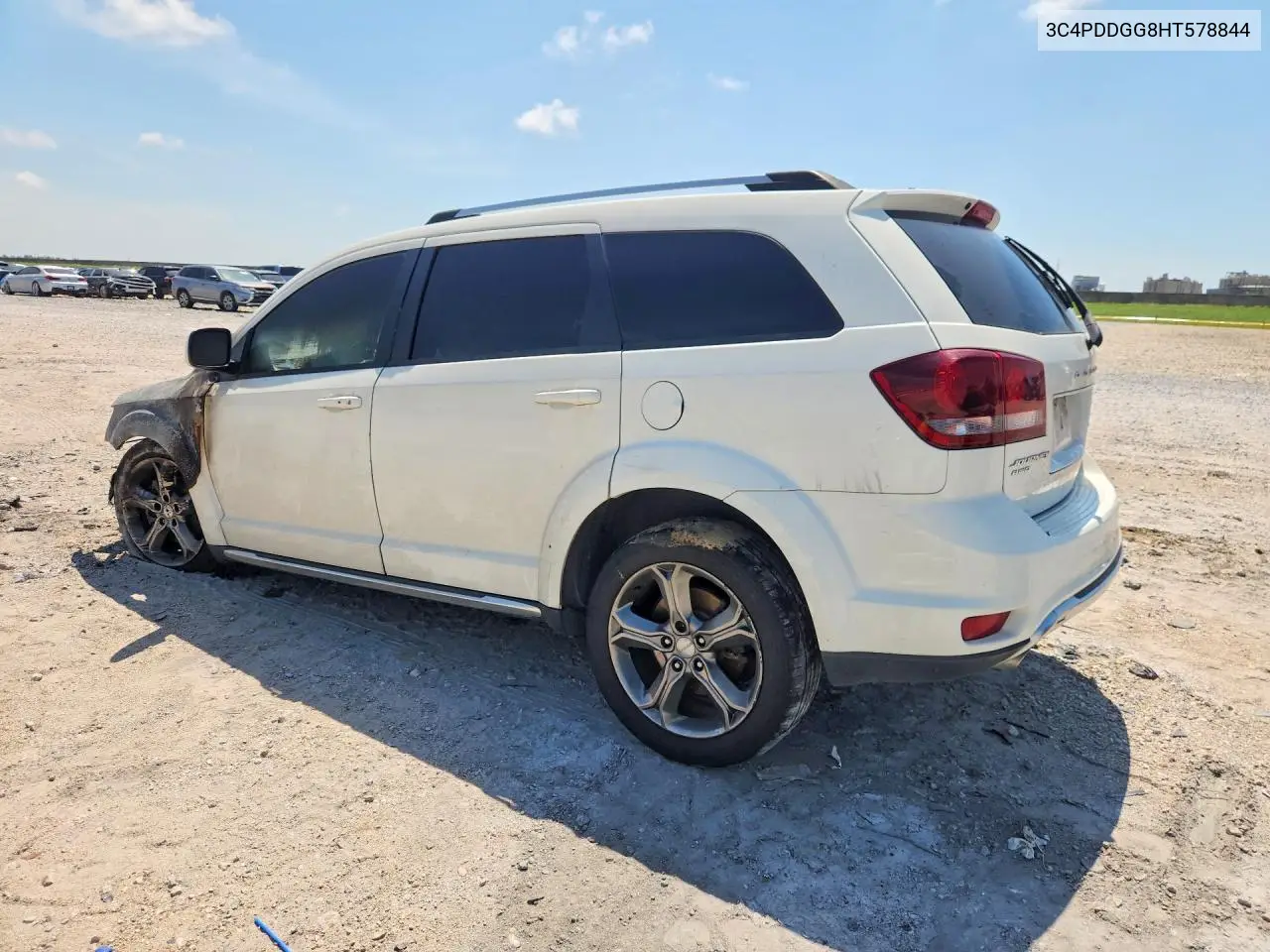 2017 DODGE JOURNEY VIN 3C4PDDGG8HT578844 — фото 2