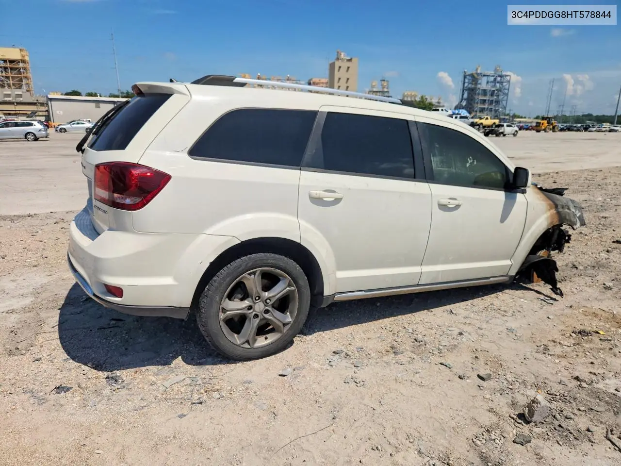 2017 DODGE JOURNEY VIN 3C4PDDGG8HT578844 — фото 3