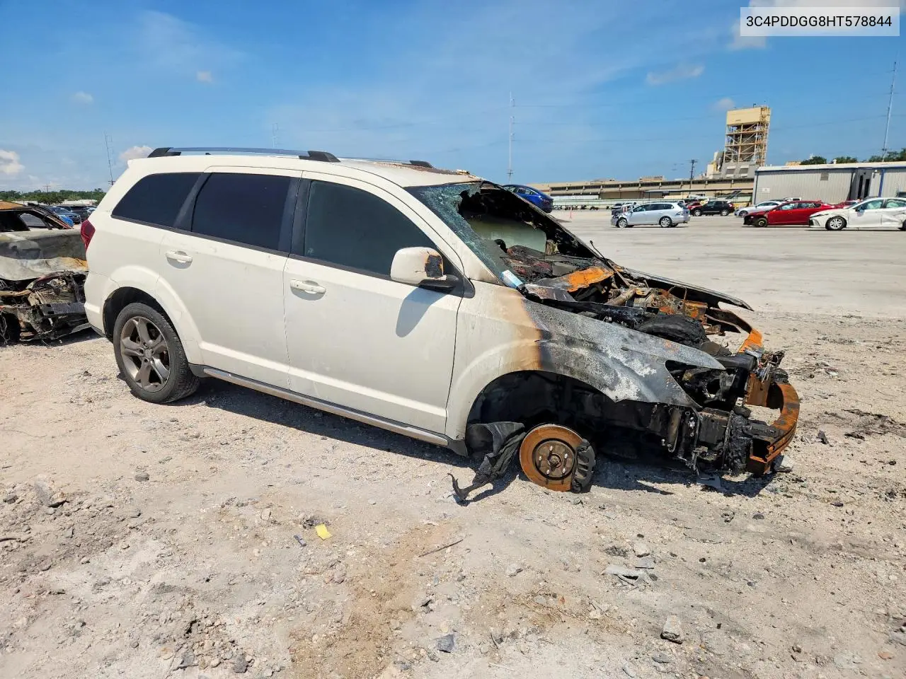 2017 DODGE JOURNEY VIN 3C4PDDGG8HT578844 — фото 4