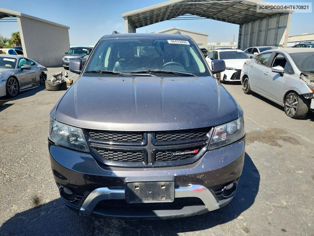 2017 DODGE JOURNEY VIN 3C4PDCGG4HT670821 — фото 5