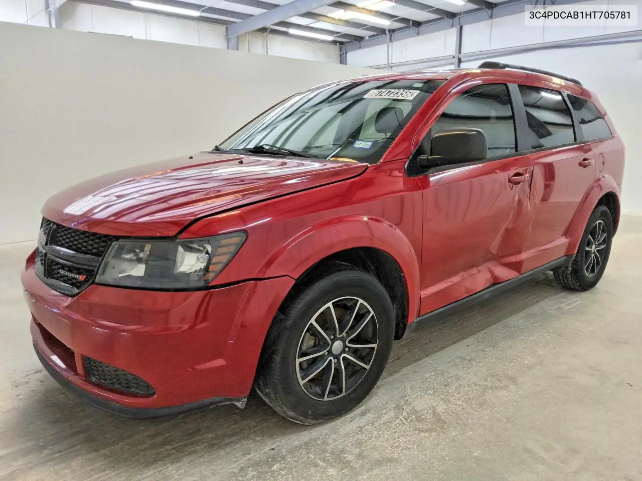 DODGE JOURNEY 2017, VIN 3C4PDCAB1HT705781