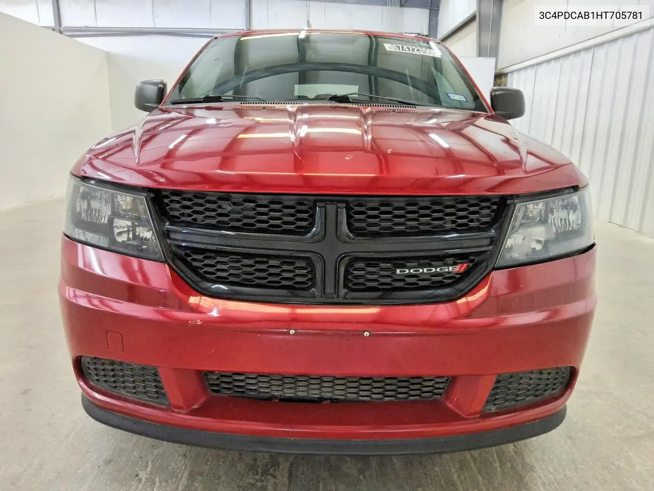 2017 DODGE JOURNEY VIN 3C4PDCAB1HT705781 — фото 5