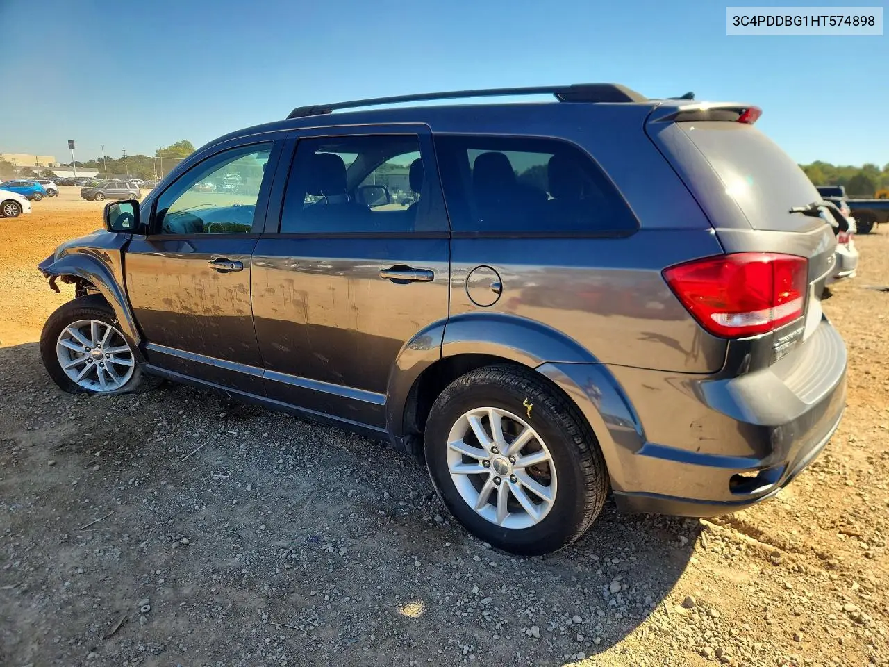 2017 DODGE JOURNEY VIN 3C4PDDBG1HT574898 — фото 2