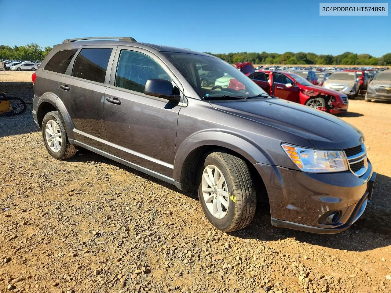 2017 DODGE JOURNEY VIN 3C4PDDBG1HT574898 — фото 4