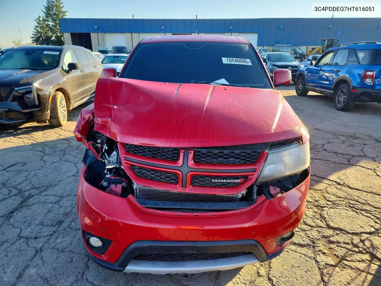 2017 DODGE JOURNEY VIN 3C4PDDEG7HT616051 — фото 5