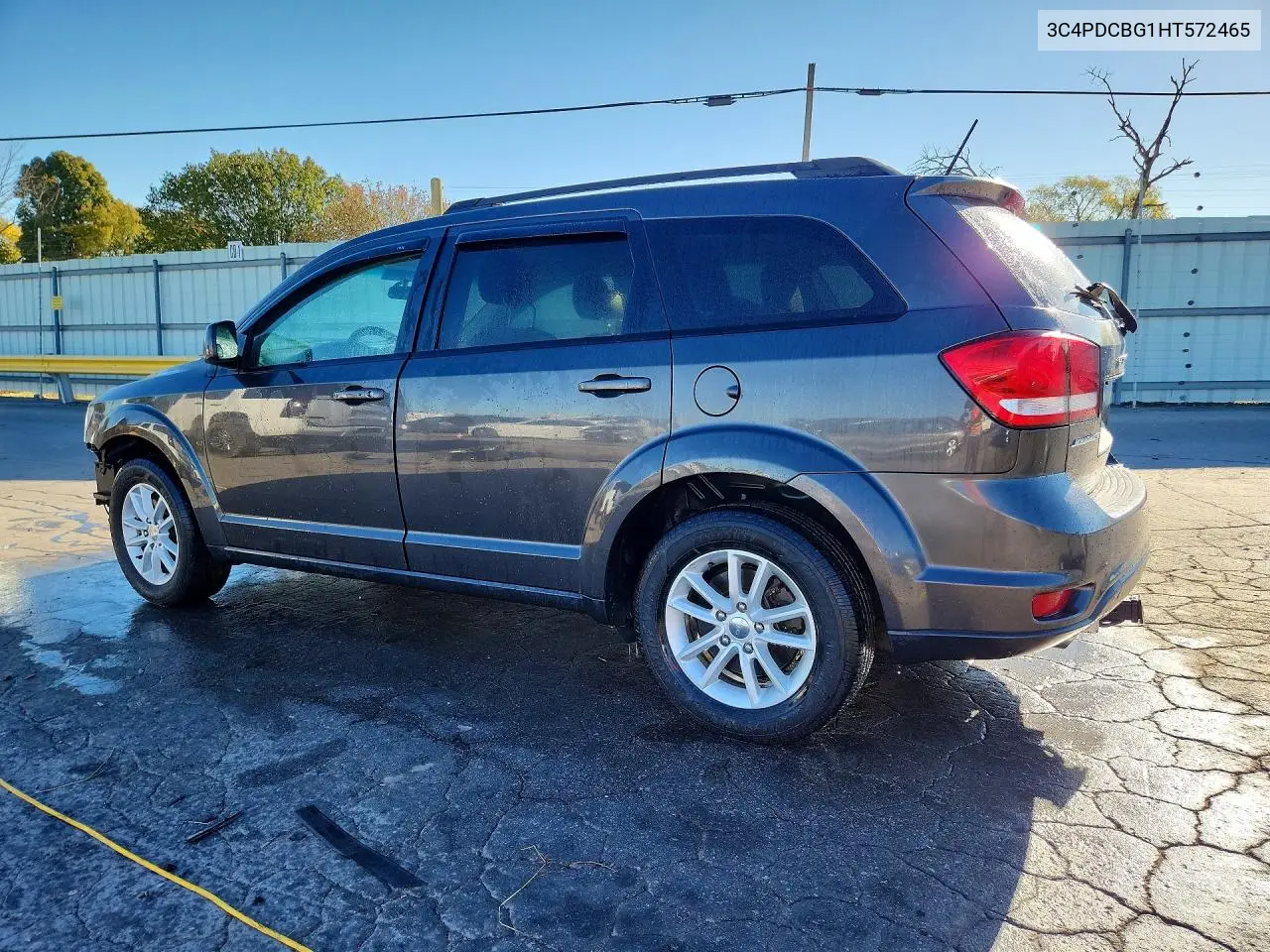 2017 DODGE JOURNEY VIN 3C4PDCBG1HT572465 — фото 2