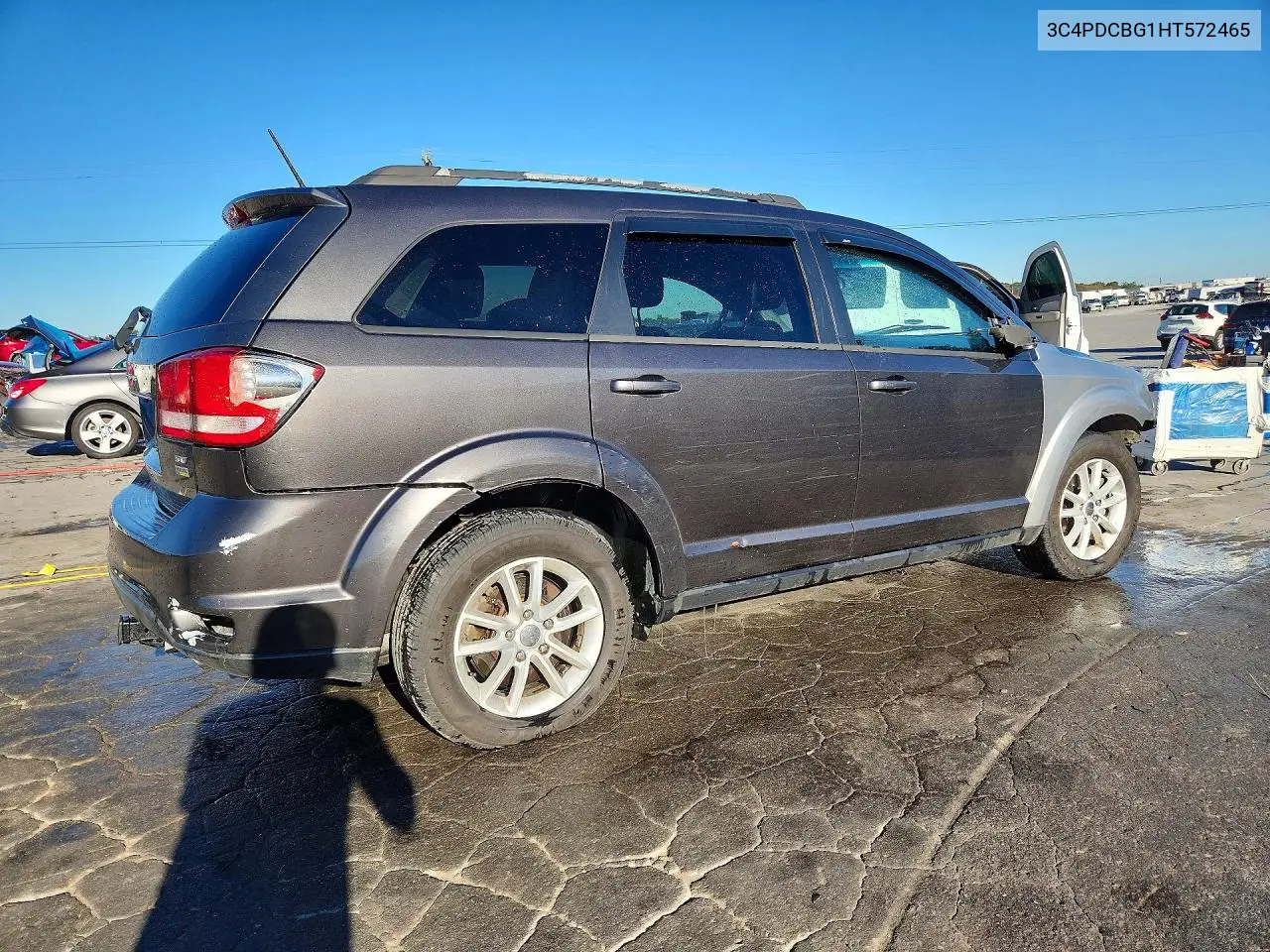 2017 DODGE JOURNEY VIN 3C4PDCBG1HT572465 — фото 3