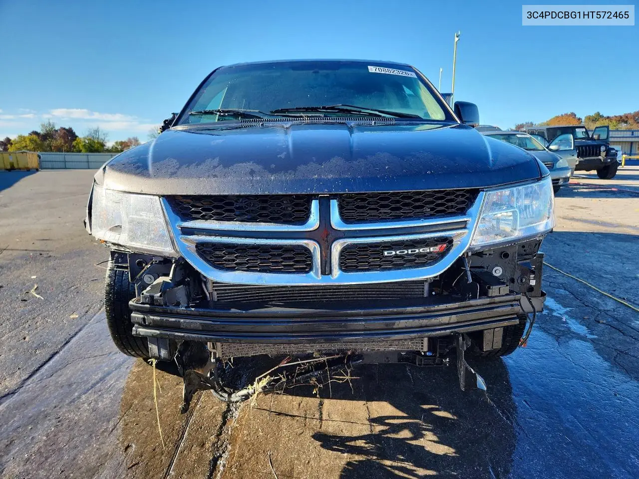 2017 DODGE JOURNEY VIN 3C4PDCBG1HT572465 — фото 5