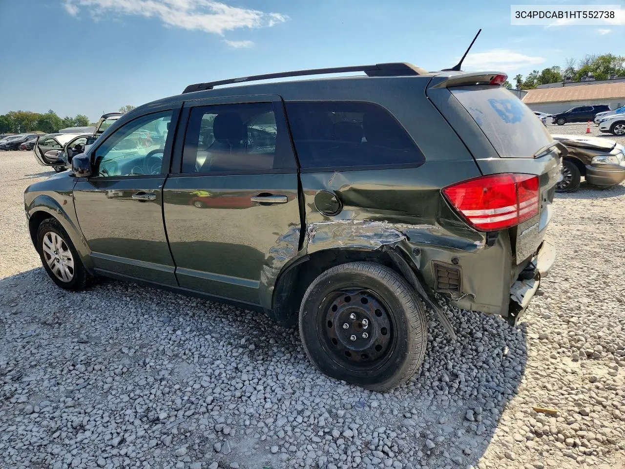 2017 DODGE JOURNEY VIN 3C4PDCAB1HT552738 — фото 2