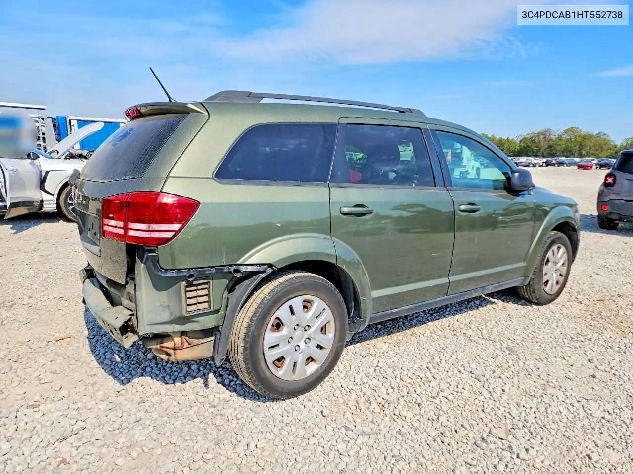 2017 DODGE JOURNEY VIN 3C4PDCAB1HT552738 — фото 3