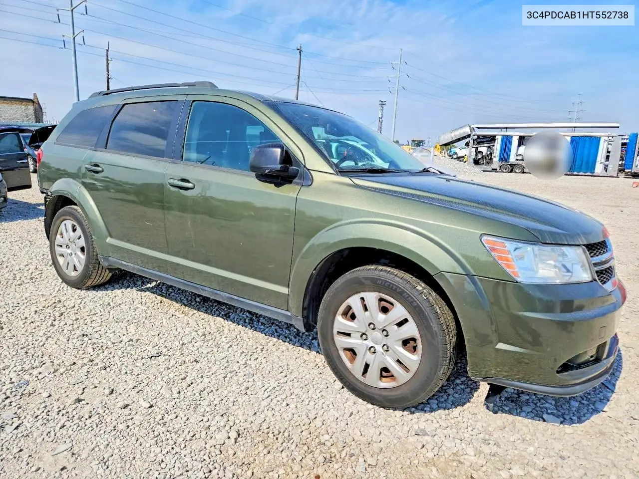2017 DODGE JOURNEY VIN 3C4PDCAB1HT552738 — фото 4