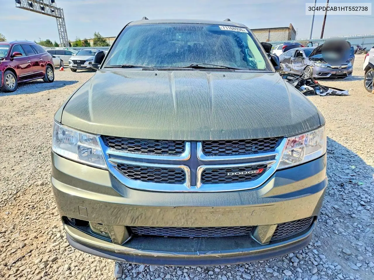2017 DODGE JOURNEY VIN 3C4PDCAB1HT552738 — фото 5